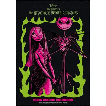 Kalendář Filmový kalendář A3 Ukradené Vánoce (The Nightmare Before Christmas) 2026
