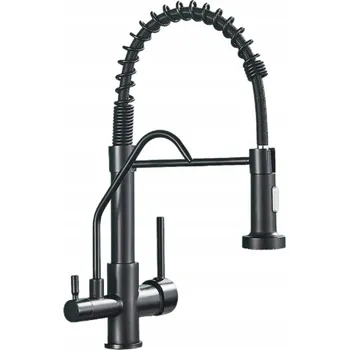 Vodovodní baterie Stojánková kuchyňská baterie MYQualife K9 premium černá