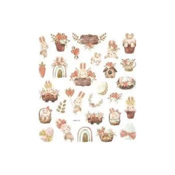 samolepka Samolepky klasické Zajíček Velikonoce DpCraft 28 ks