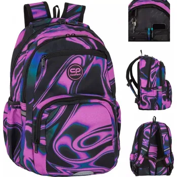 Školní batoh Školní batoh CoolPack vícekomorový velký amethyst