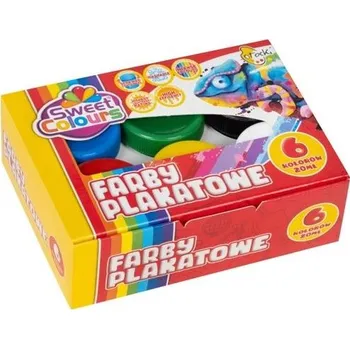 Výtvarná barva Plakátové barvy Otocki 6 ks x 20 ml