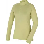Dámské merino triko Husky MEROW ZIP L light green, velikost XL