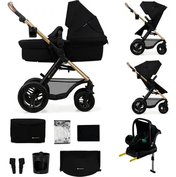 Kočárek Městský kočárek Kinderkraft Moov 2 4in1 Air Pure Black