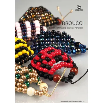Dětské navlékací korálky KORÁLKOVÁ STAVEBNICE - BROUČCI (BAREVNÍ BROUČCI Z ČESKÝCH PERLIČEK)
