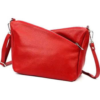 Kožená kabelka Luka červená KZ2257154