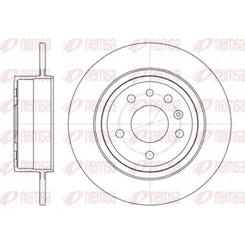 Brzdový kotouč Brzdový kotouč Remsa 6764.00