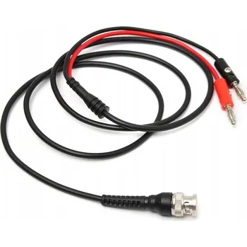 elektrický kabel Kabel pro osciloskop BNC - 2 x banánky