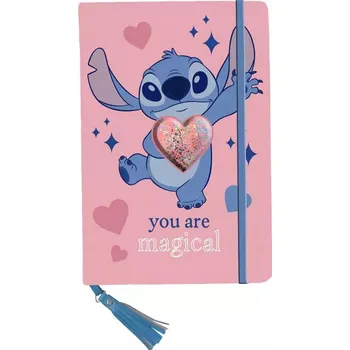 Blok Notes A5 Paso Lilo a Stitch růžový