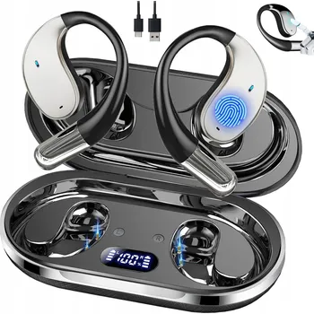 Sluchátka Bezdrátová sluchátka s AI překladačem, Bluetooth, 140 jazyků, překlad do ucha