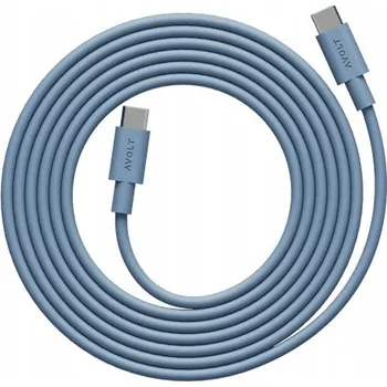 Datový kabel Napájecí kabel Avolt Cable 1 USB-C na USB-C 2 m