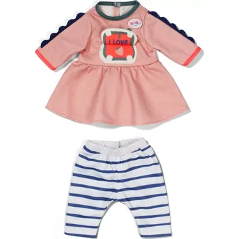 Doplněk pro panenku BABY born šatičky s hrošíkem pro panenky 36 cm
