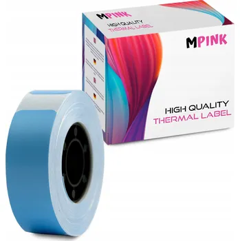 Příslušenství pro čtečku elektronické knihy Termoetikety, azurová barva, 15x50 mm