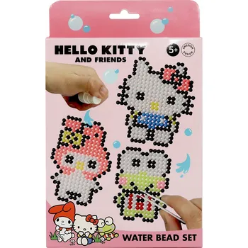 kreativní sada Sada vodních korálků, kreativní hračka pro děti, skládačka Hello Kitty