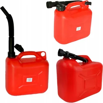 Kanystr Kanystr Hico plastový 5L červený s nálevkou
