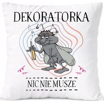 Obraz Polštář pro správce jako Dárek s s potiskem a fotografií, bílý