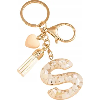 Klíčenka Abeceda - S/Bílá KP-37815