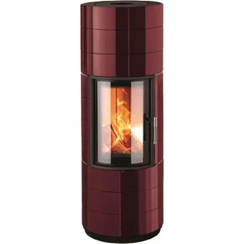 Krbová kamna Colona Lite M - smalt - bordó
