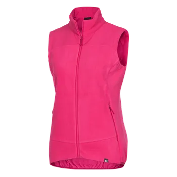 Dámská vesta Northfinder Dámská fleecová vesta EVELIN, cherry, M