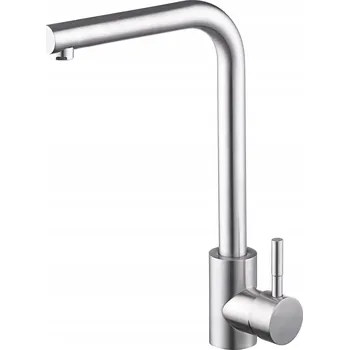 Vodovodní baterie Stojánková kuchyňská baterie VELAZO. Kitchen stříbrná