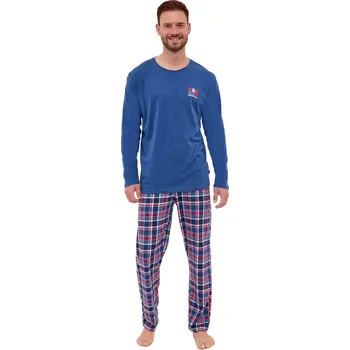 Pánské pyžamo Pánské pyžamo 124/271 Never 2 - CORNETTE džínová XL