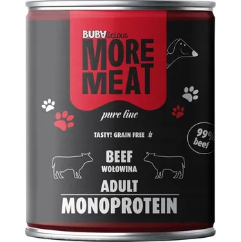 Krmivo pro psa BUBA More Meat Mono Pure Hovězí 800g