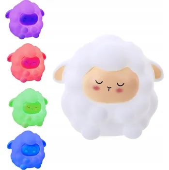 Lampička NOČNÍ LAMPA DO DĚTSKÉHO POKOJNICE LED DÁREK USB RGB