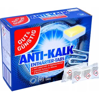 Odvápňovač v tabletách pro pračky Gut&Gunstig 0 l
