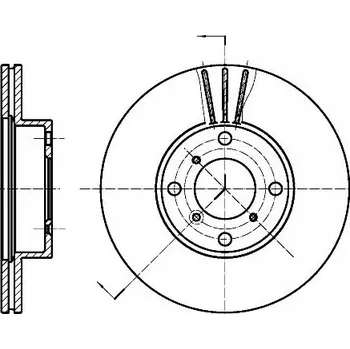 Brzdový kotouč Remsa 6950.10 Brzdový kotouč
