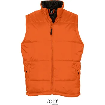 pracovní vesta SOL's Collection Vesta Warm, prošívaná, pánská COT25400223502-orange M Oranžová