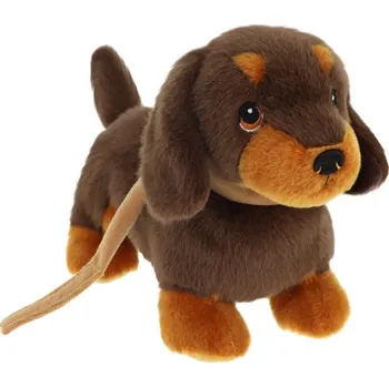 Keeleco Štěně Love na vodítku Jezevčík 23 cm