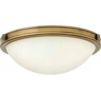 Kulatý Stropní Svítidlo Elstead 35 x 34,6 cm bílá, zlatá