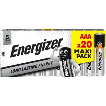 Energizer LR03/20 Everyday AAA family 20pack Alkalické EE010