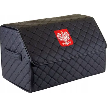 Organizér do auta Organizér do auta / Taška do kufru EVAtech ECO M Černá 30x30x50 s motivem Polský