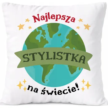 Polštář Dárek Polštář aktivisty s potiskem , bílý PoliDraw