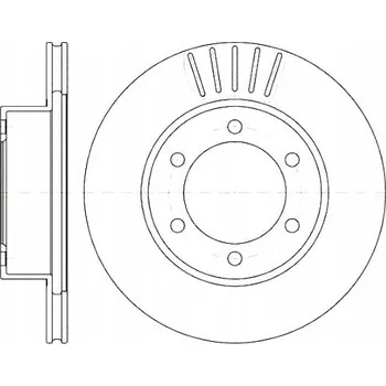 Brzdový kotouč Remsa 6562.10 Brzdový kotouč