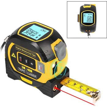 Měřící laser LASEROVÝ MĚŘIČ VZDÁLENOSTI ELEKTRONICKÝ DÁLKOMĚR 3v1 100m