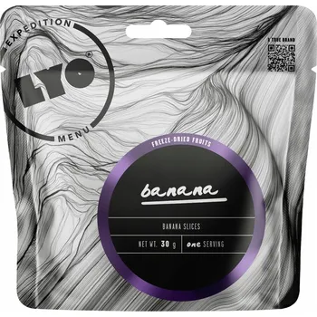 Sušená potravina Lyofilizované jídlo LYOFOOD Banán 30 g
