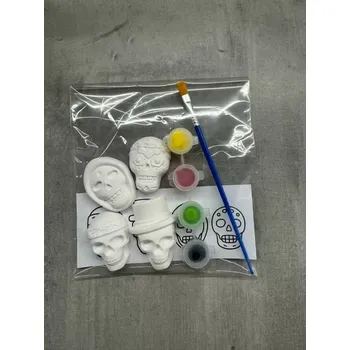 omalovánky Lebky Halloween k malování - typ 1