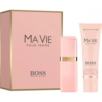Kosmetická sada Hugo Boss Boss Ma Vie dárková sada (parfémová voda 30 ml + tělové mléko 50 ml) dámská