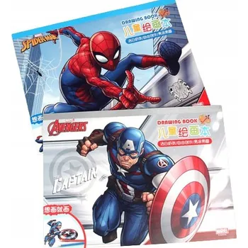 Kreslicí blok A4 Spiderman 28 listů AVENGERS pro kluky, pro děti do školy