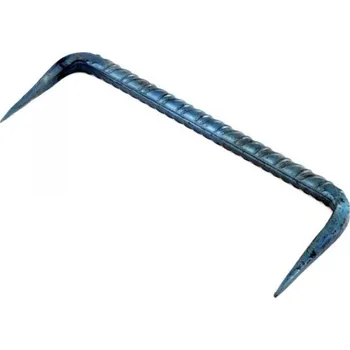 Úhloměr Stavební úhelník tesařský 200 mm, kotevní úhelník