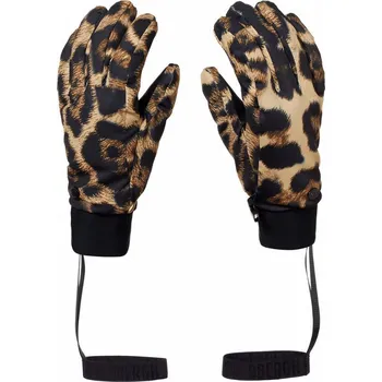Módní doplněk Dámské lyžařské rukavice GOLDBERGH Softy Gloves Jaguar Hnědá 6,5