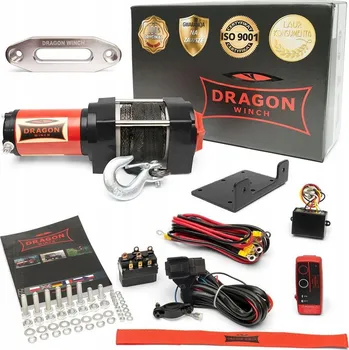 1,8T 1814 kg 12V naviják + kladky + dálkové ovládání + montážní deska