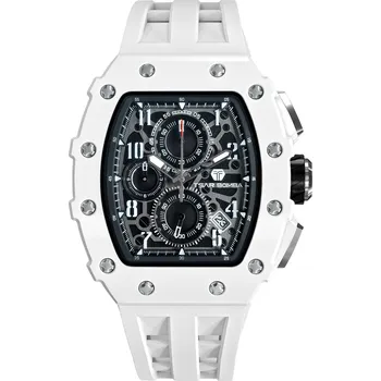 Hodinky Tsar Bomba TB8204B-01 Elementar Chronograph 44mm 5ATM