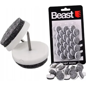 Obraz Filcové podložky pod nábytek zatloukací 24 ks