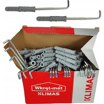 Vrták Hmoždinky do betonu Wkręt-Met 10 x 60 mm, 100 ks