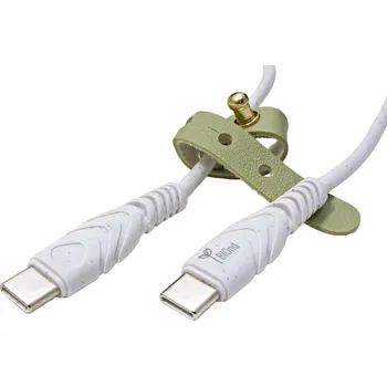 Datový kabel BIOnd Kabel USB-C/USB-C 3A Ekologický kabel z recyklovaných materiálů, 2 m