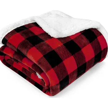 Obraz Deka Bedee vlněná 130 cm x 150 cm červená