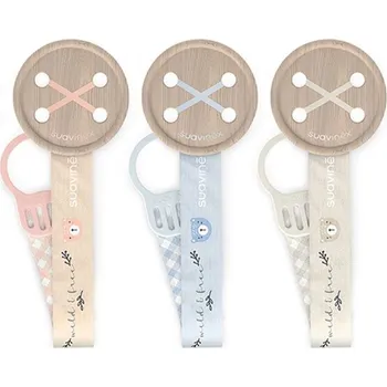 SUAVINEX | Klip na dudlík se stuhou WILD & FREE