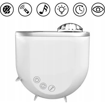 Projektor PROJEKTOR AURORA S KOMBINACÍ SVĚTEL A BLUETOOTH PRO POKOJE, PROJEKTOR